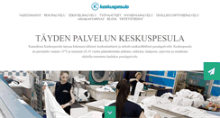 Desktop Screenshot of keskuspesula.fi